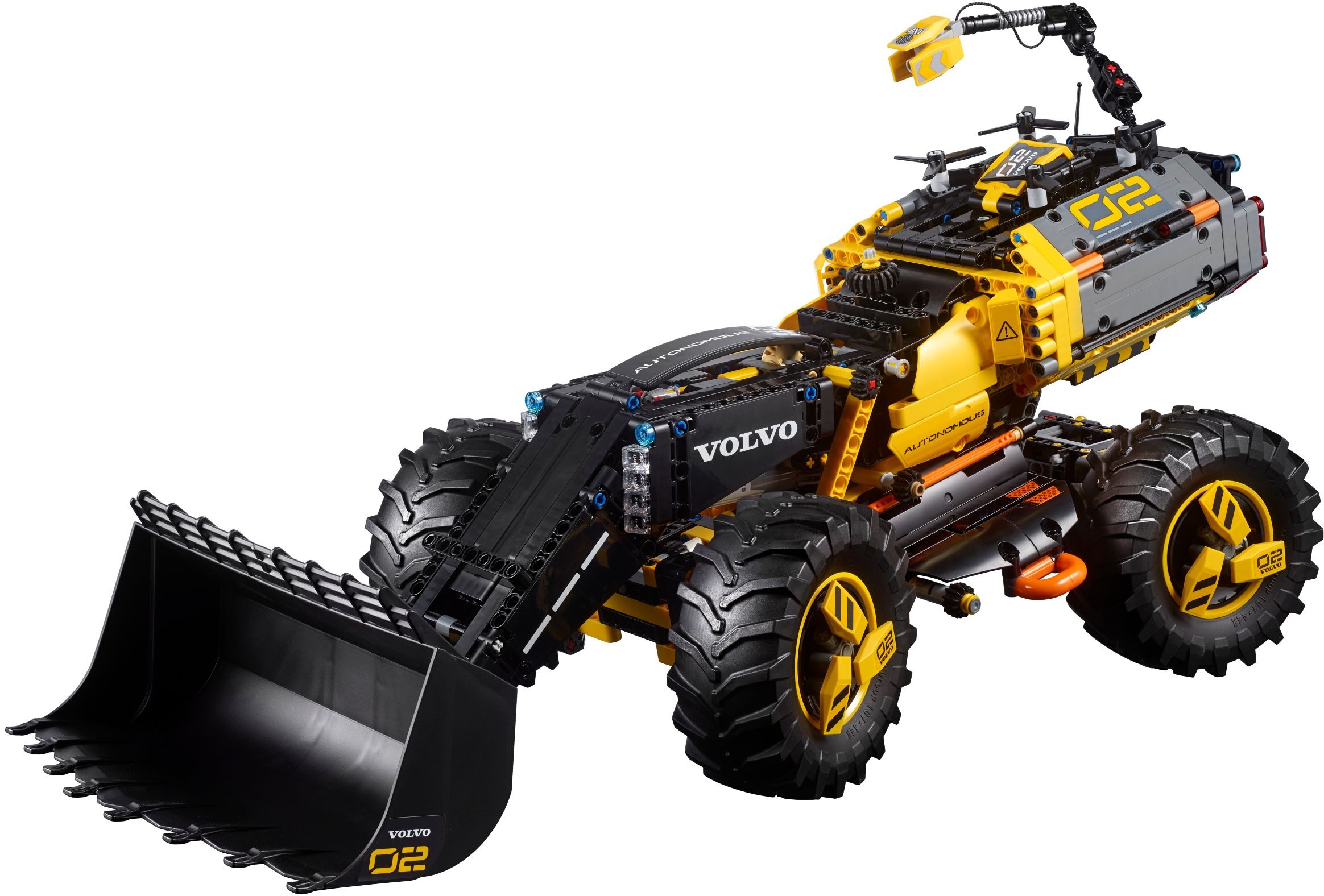 LEGO Technic 42081 Volvo koncept kolového nakladače ZEUX