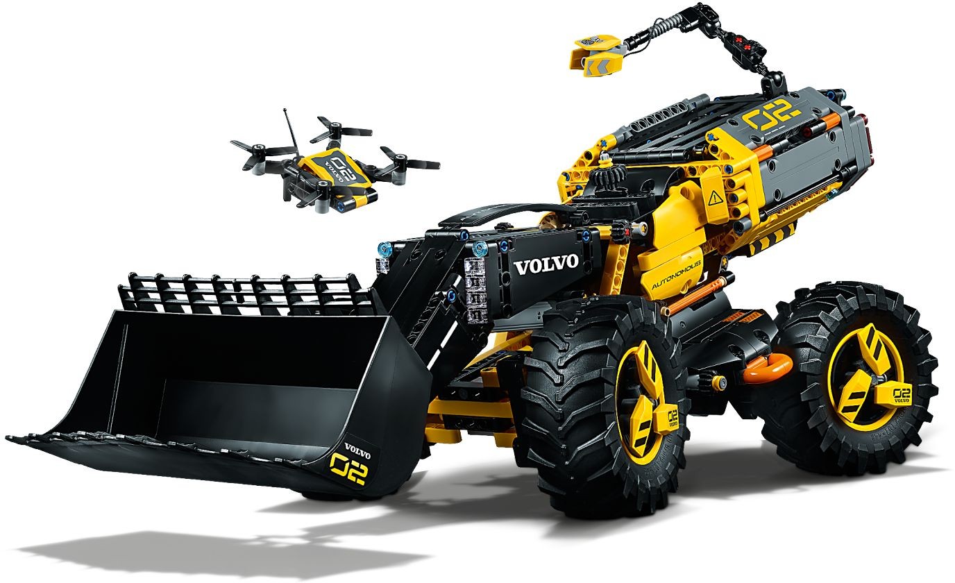 LEGO Technic 42081 Volvo koncept kolového nakladače ZEUX