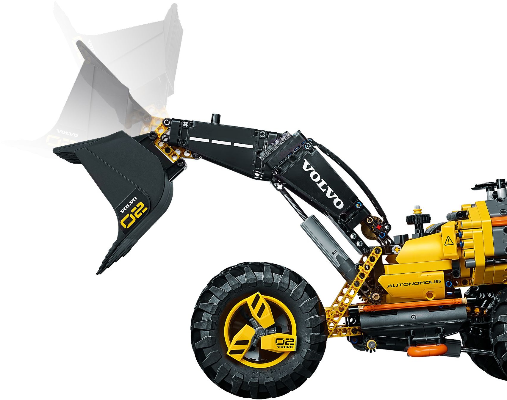 LEGO Technic 42081 Volvo koncept kolového nakladače ZEUX