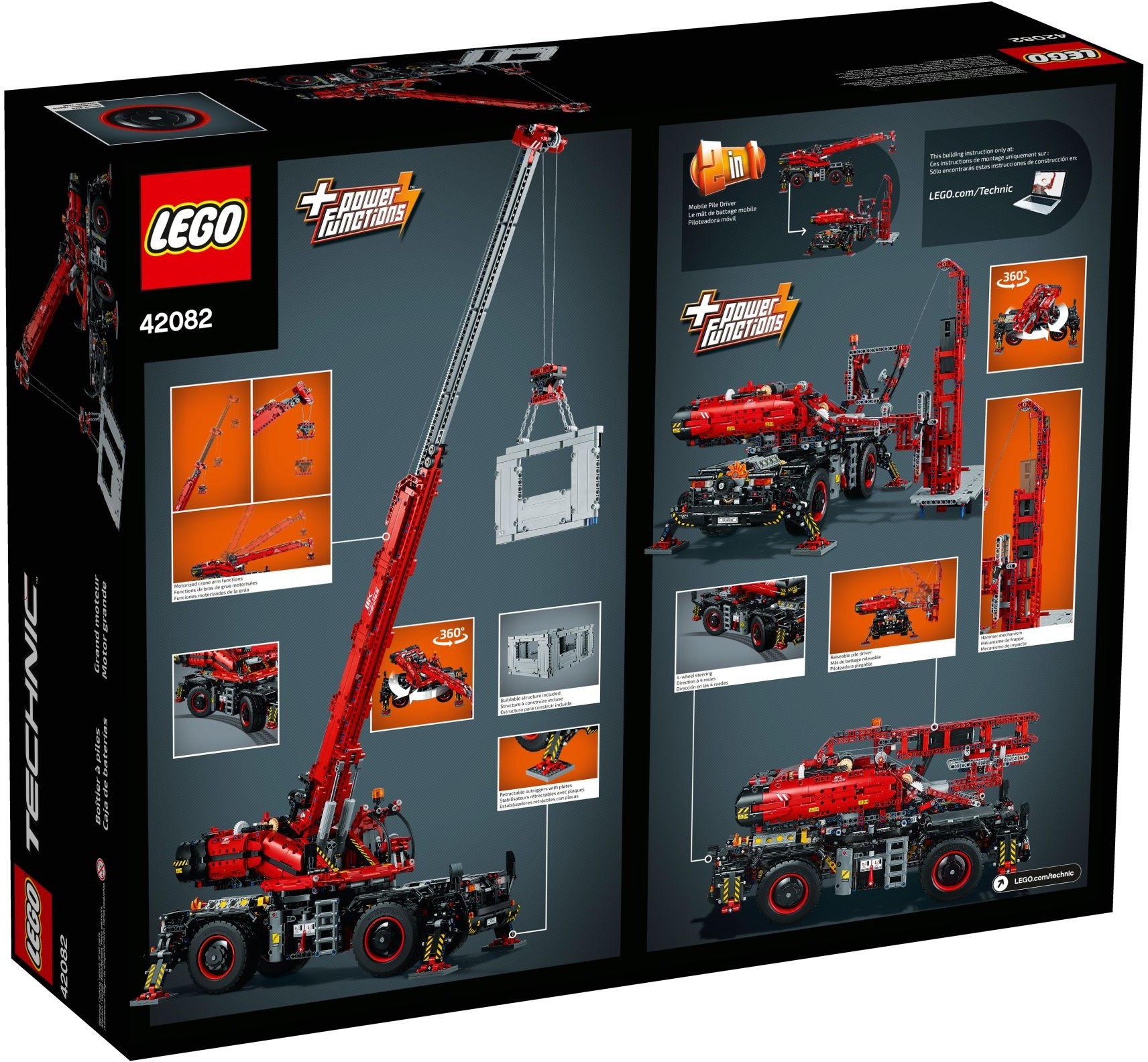 LEGO Technic 42082 Terénní jeřáb