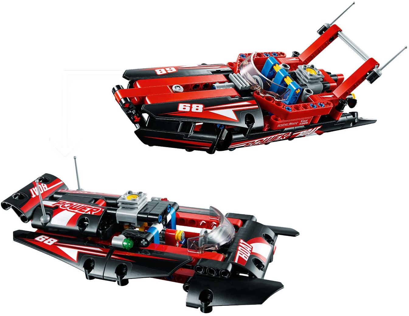 LEGO Technic 42089 Motorový člun