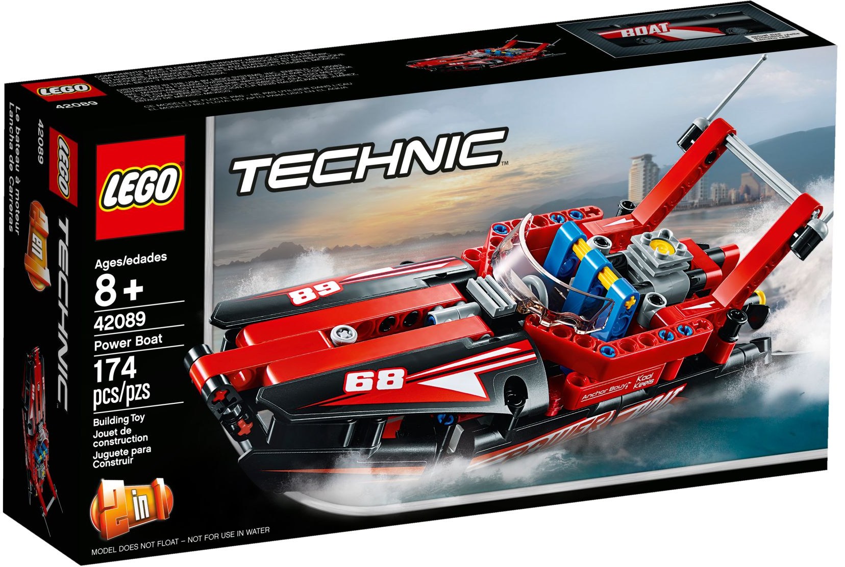 LEGO Technic 42089 Motorový člun