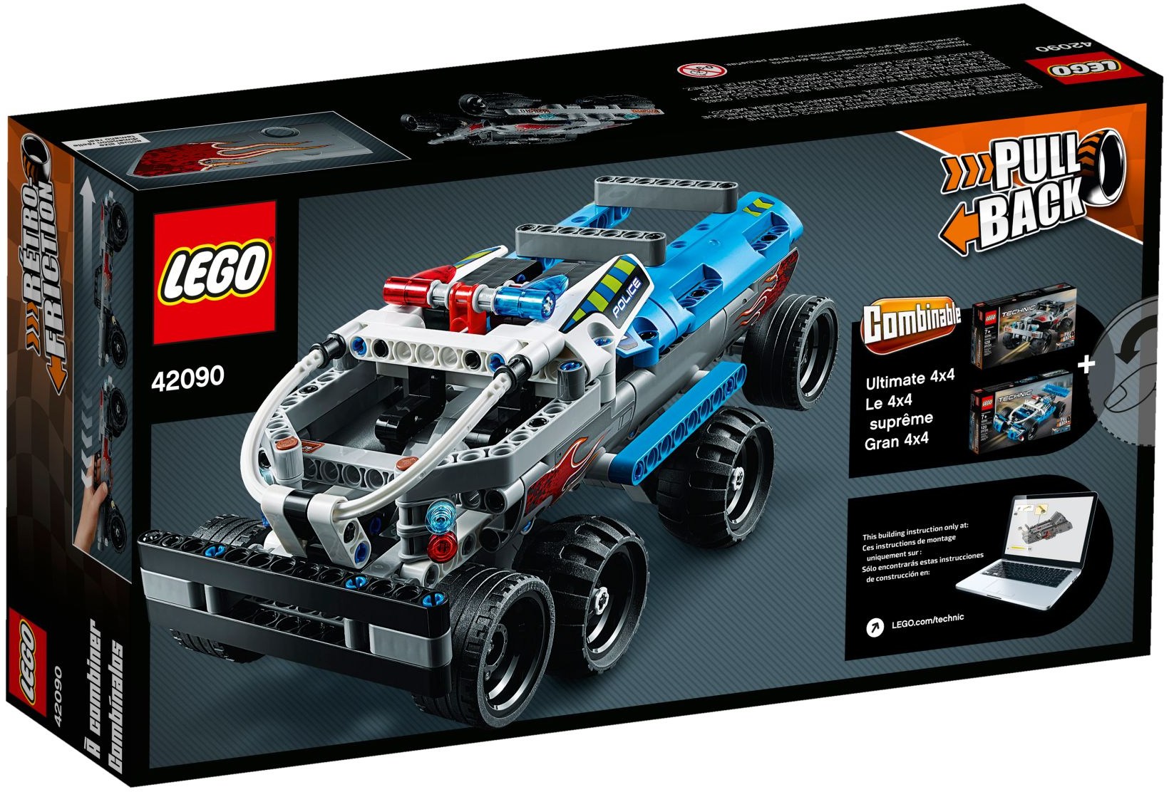 LEGO Technic 42090 Útěk v teréňáku