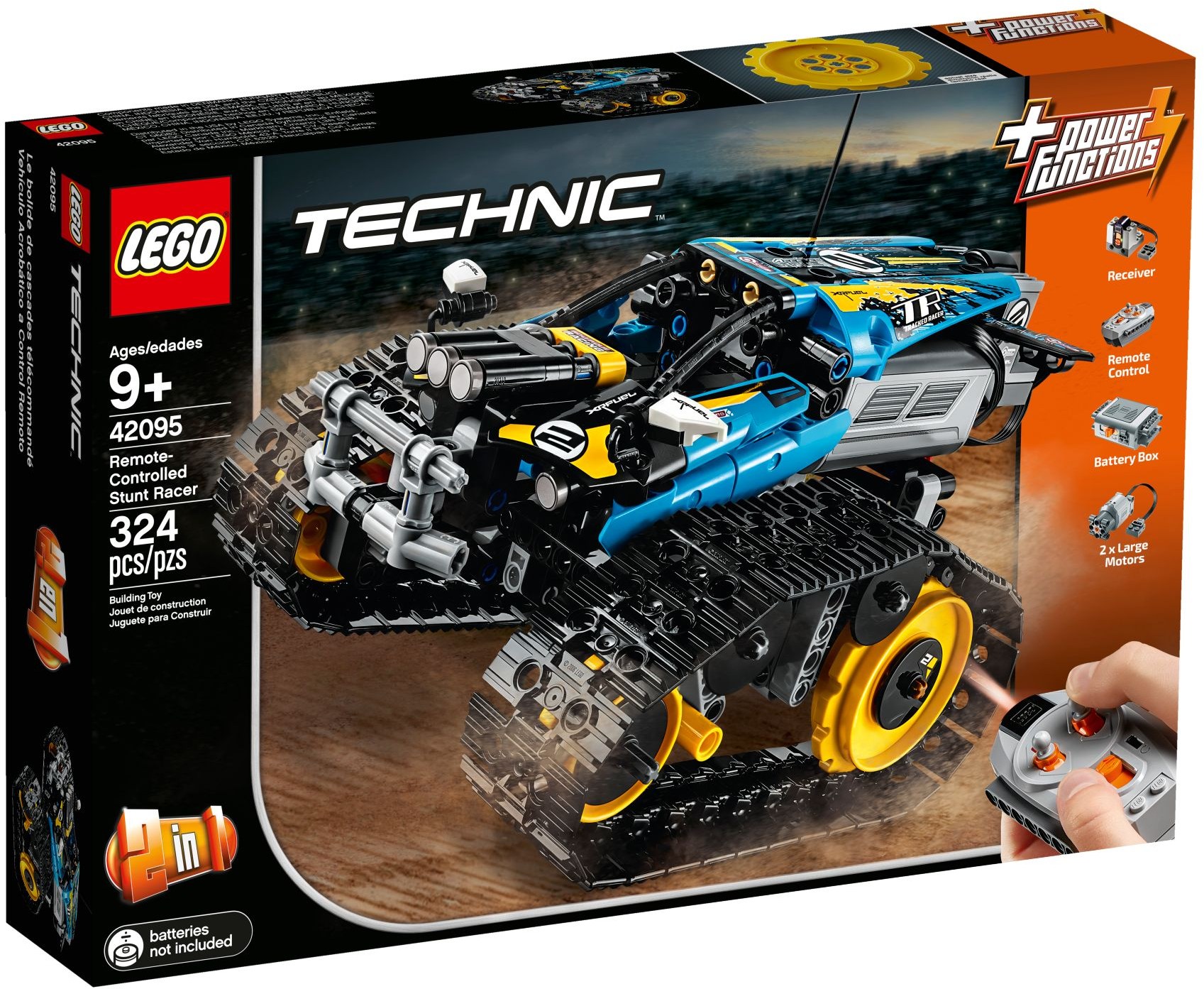 LEGO Technic 42095 Kaskadérské závodní auto na dálkové ovládání