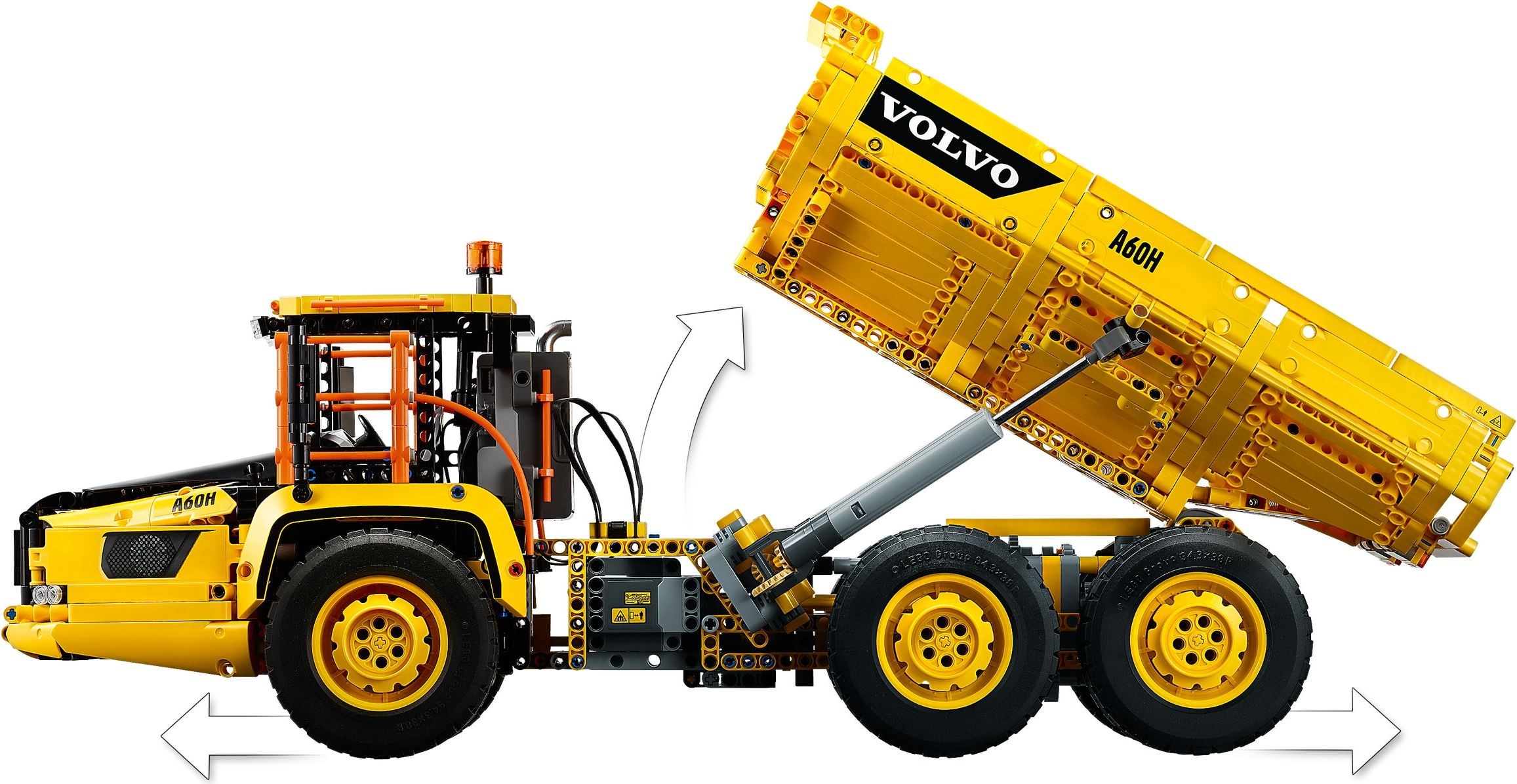 LEGO Technic 42114 Kloubový dampr Volvo 6x6