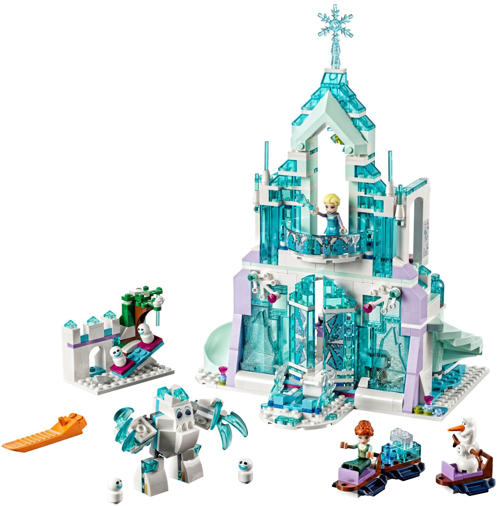 LEGO Disney Princezny 43172 Elsa a její kouzelný ledový palác