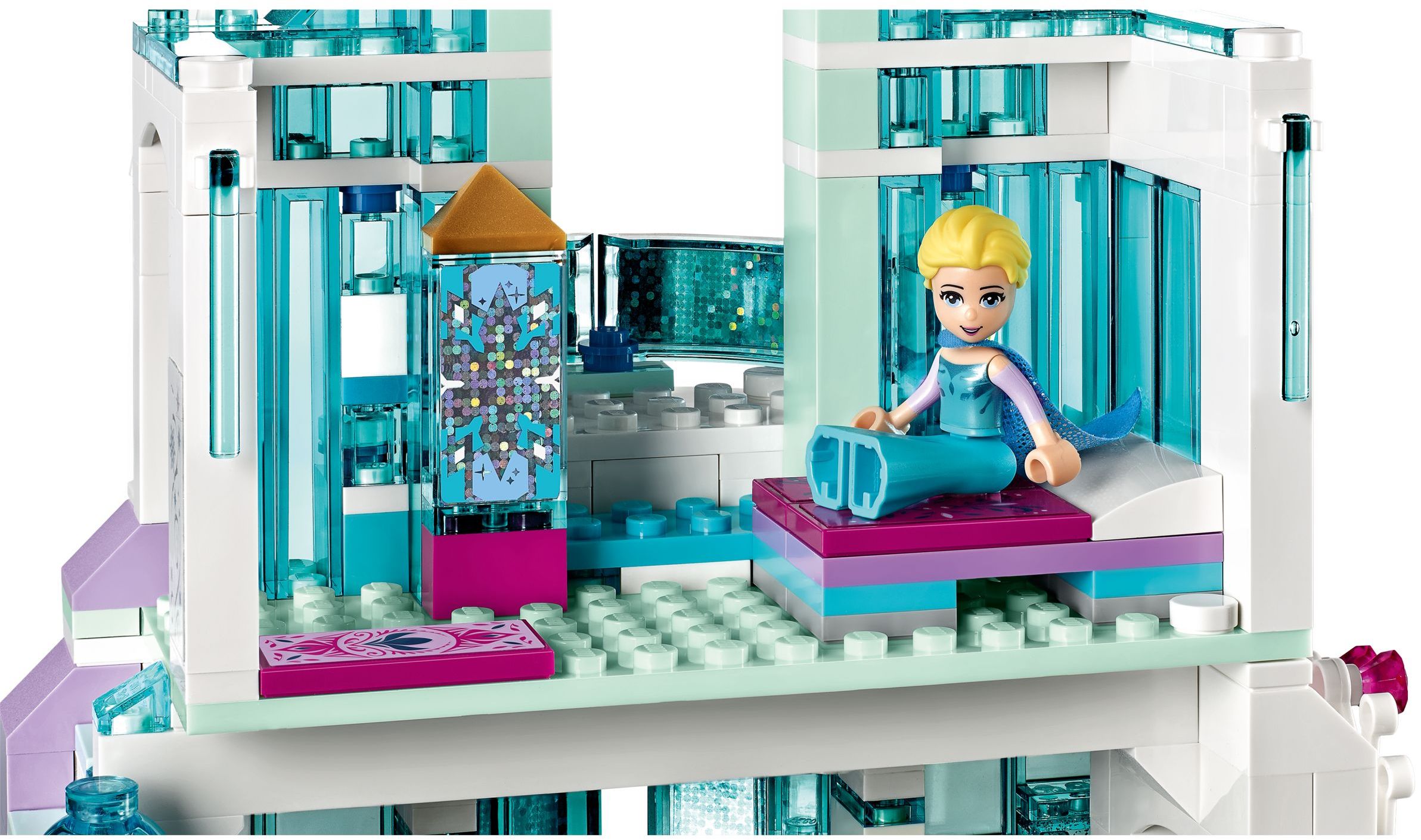 LEGO Disney Princezny 43172 Elsa a její kouzelný ledový palác