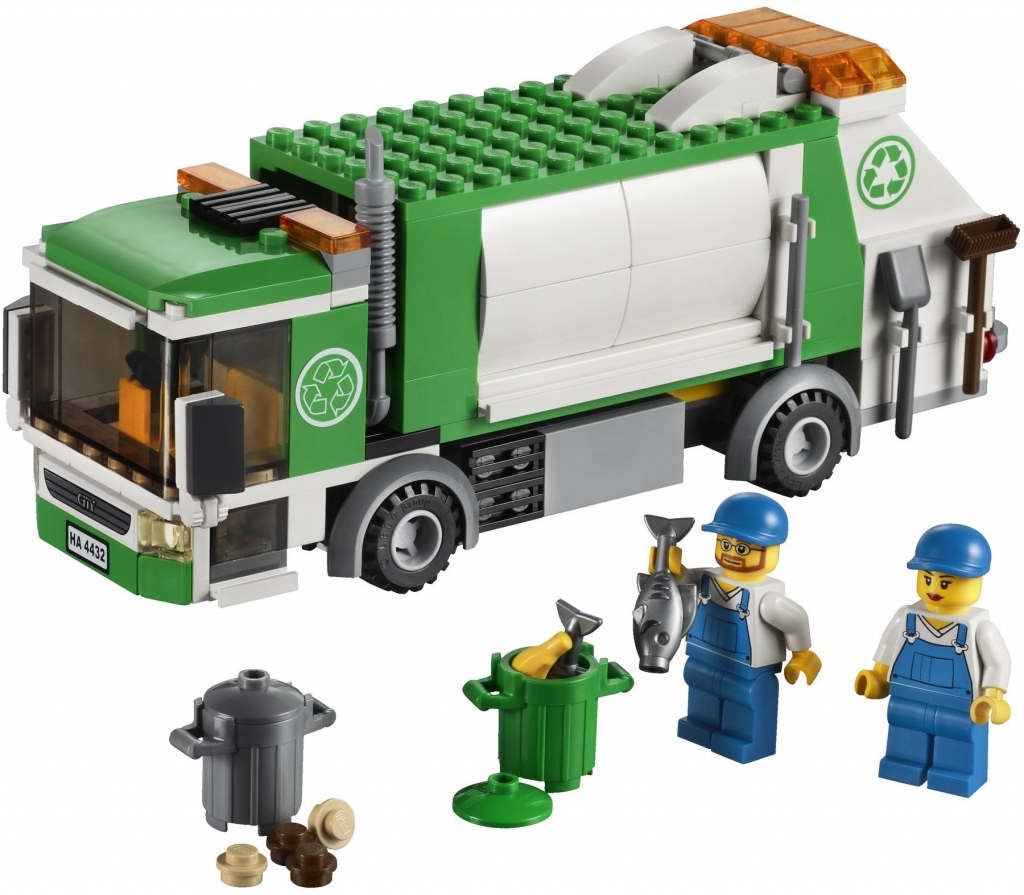 LEGO City 4432 Popelářský vůz