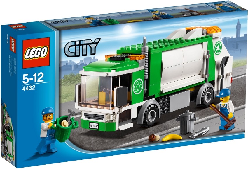 LEGO City 4432 Popelářský vůz