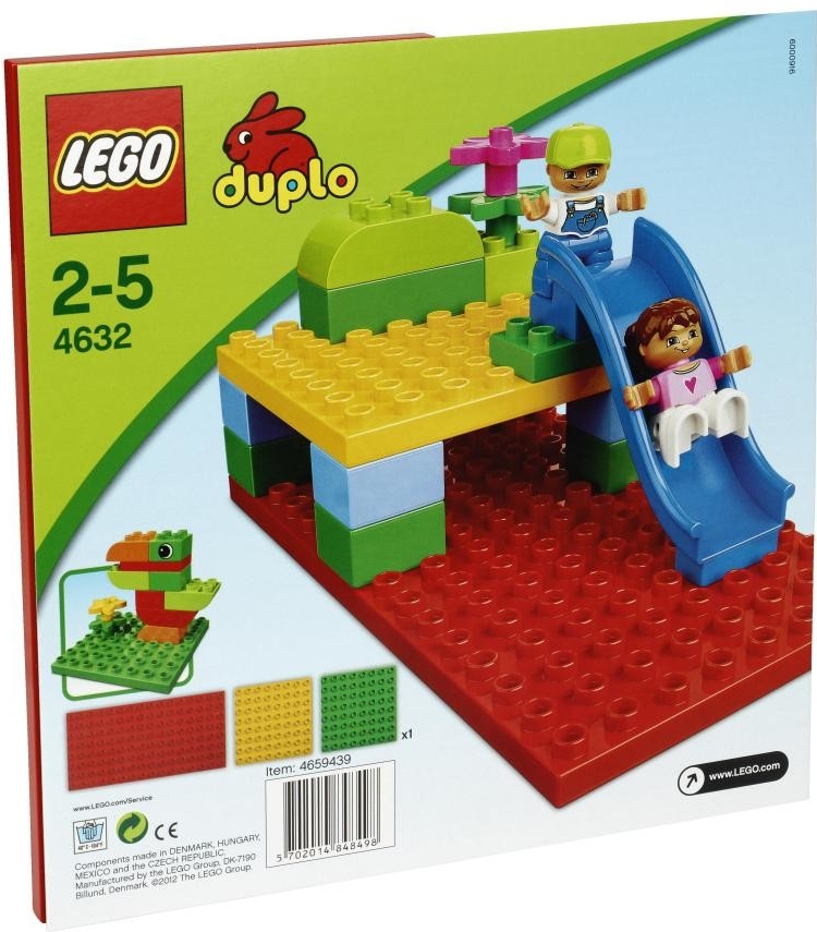 LEGO DUPLO Kostičky 4632 Podložky na stavění