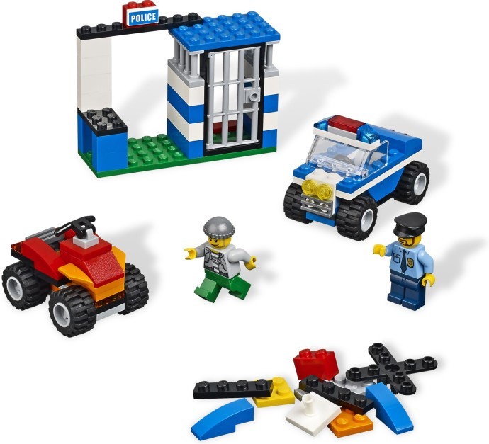 LEGO Kostičky 4636 Stavební sada Policie