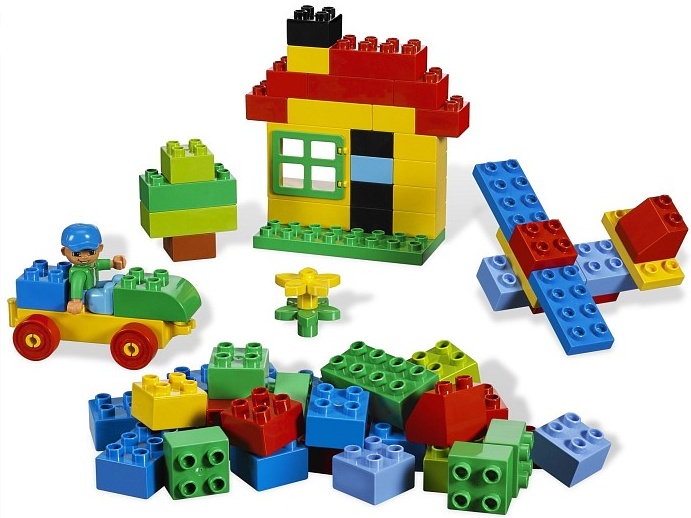 LEGO DUPLO Kostičky 5506 Velký box s kostkami