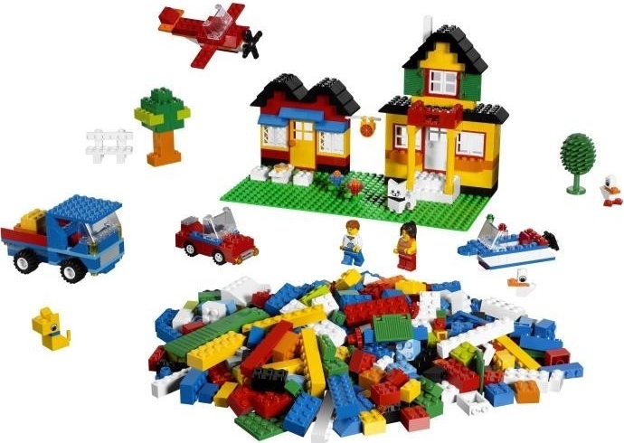 LEGO Kostičky 5508 LEGO® Box s kostkami – deluxe