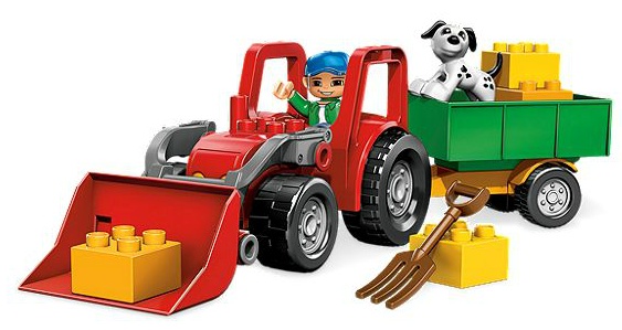 LEGO DUPLO Legoville 5647 Velký traktor