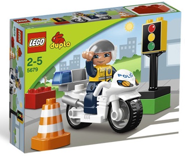 LEGO DUPLO Legoville 5679 Policejní motorka
