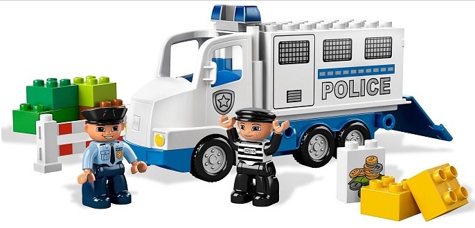 LEGO DUPLO Legoville 5680 Policejní dodávka