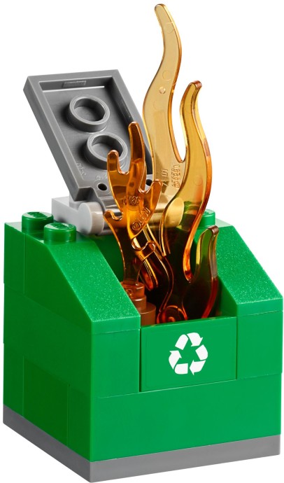 LEGO City 60000 Hasičská motorka