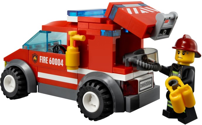 LEGO City Fire 60004 Hasičská stanice