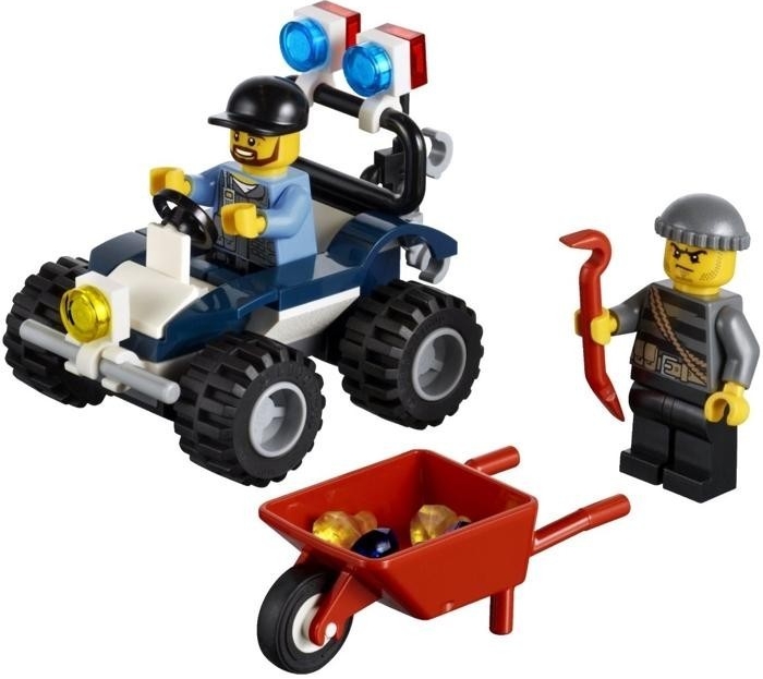 LEGO City 60006 Policejní čtyřkolka