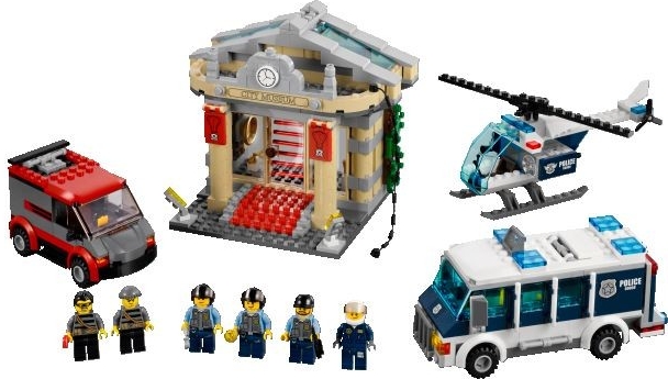 LEGO City 60008 Krádež v muzeu