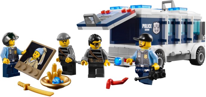 LEGO City 60008 Krádež v muzeu