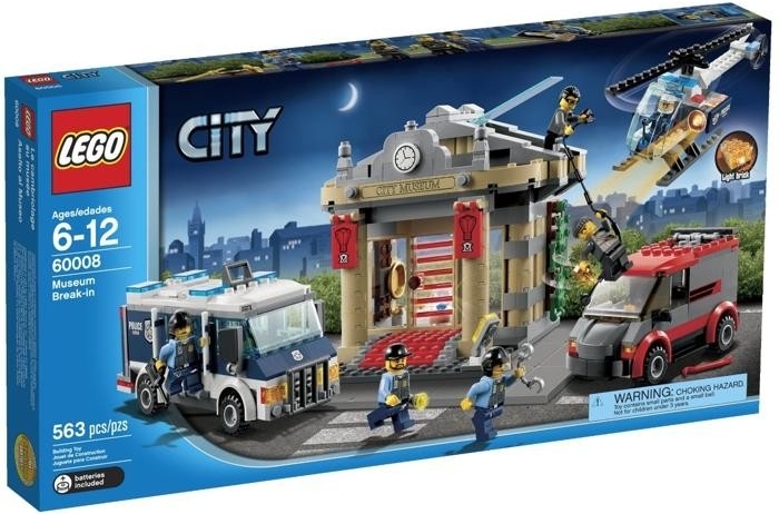 LEGO City 60008 Krádež v muzeu