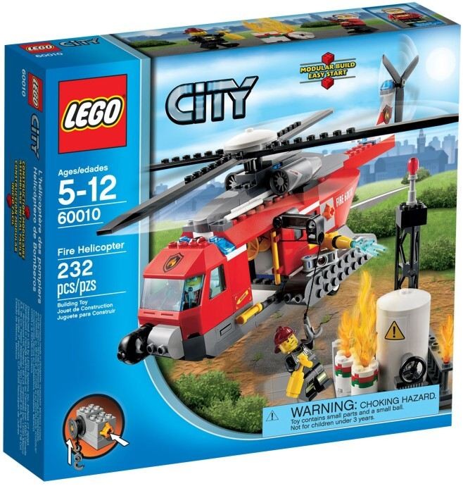 LEGO City 60010 Hasičská helikoptéra