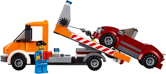 LEGO City 60017 Auto s plochou korbou