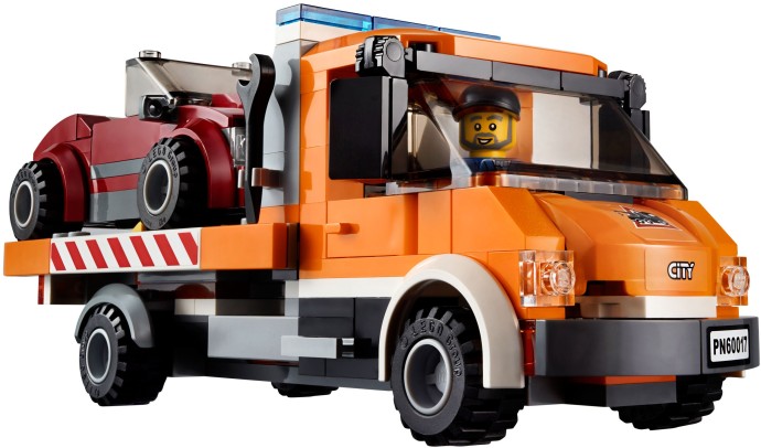 LEGO City 60017 Auto s plochou korbou
