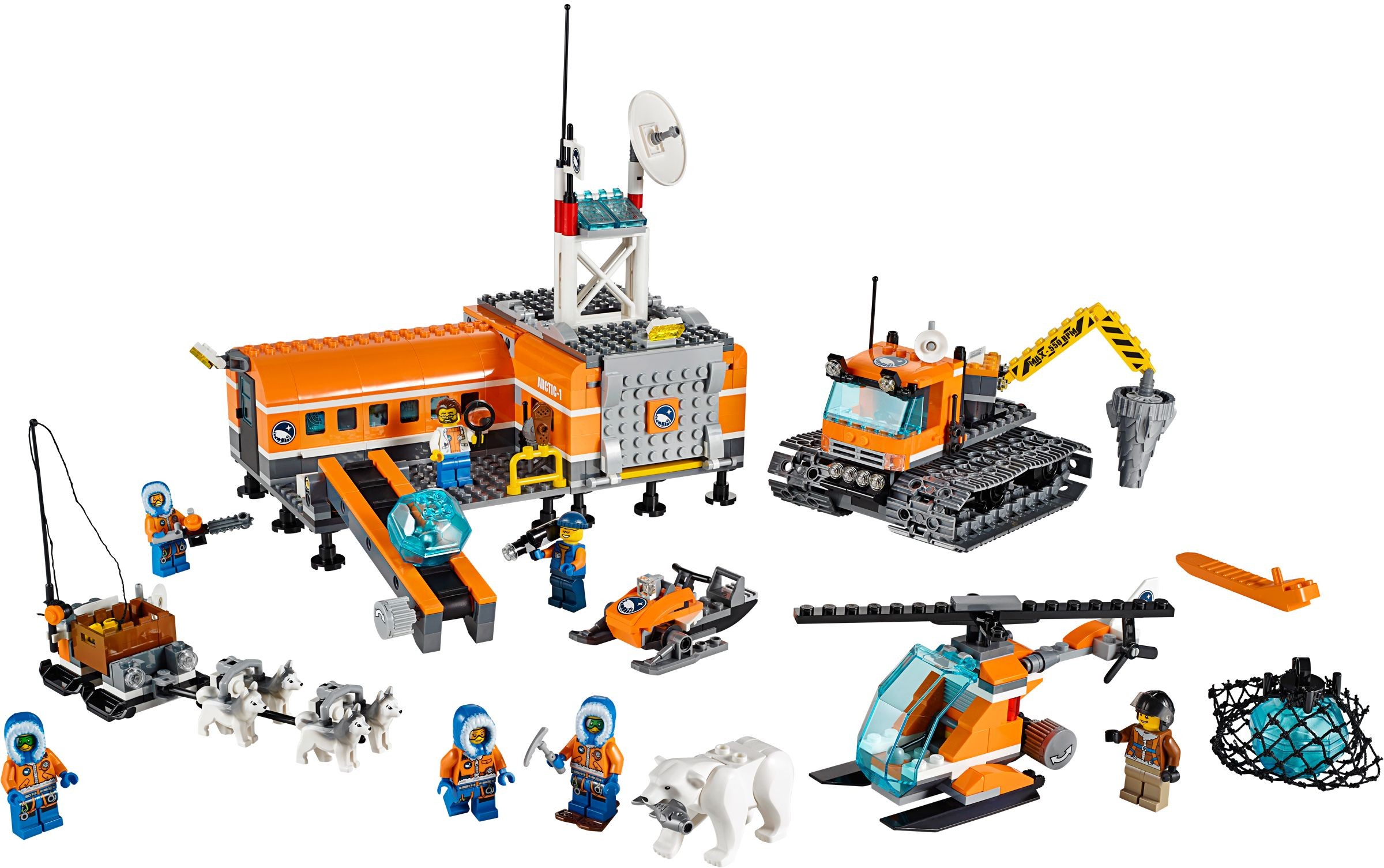LEGO City Arctic 60036 Polární základní tábor