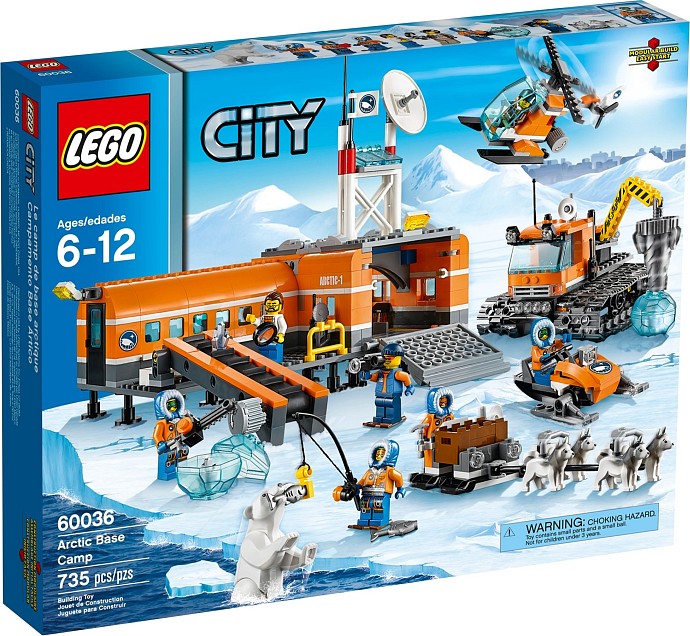 LEGO City Arctic 60036 Polární základní tábor