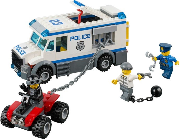 LEGO City 60043 Vězeňský transport