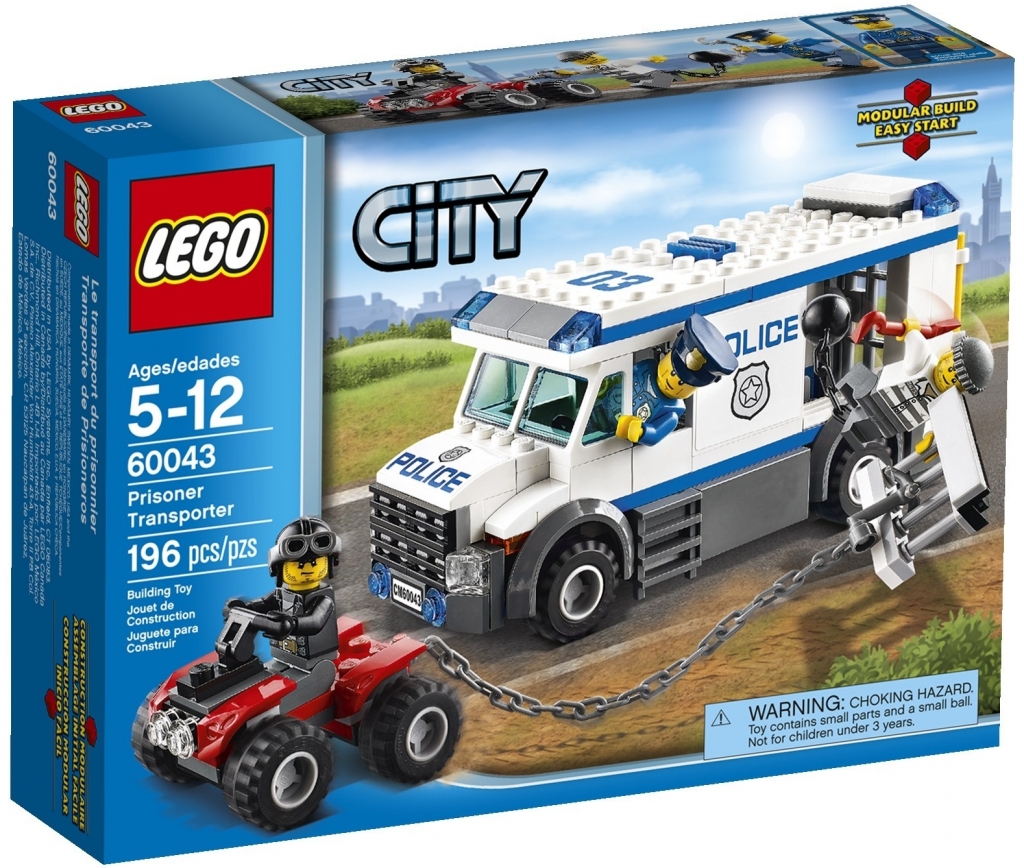 LEGO City 60043 Vězeňský transport