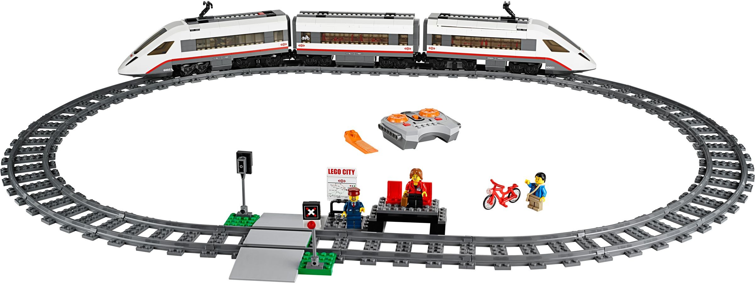 LEGO City Trains 60051 Vysokorychlostní osobní vlak