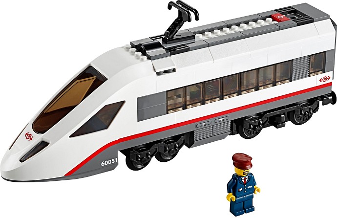 LEGO City Trains 60051 Vysokorychlostní osobní vlak