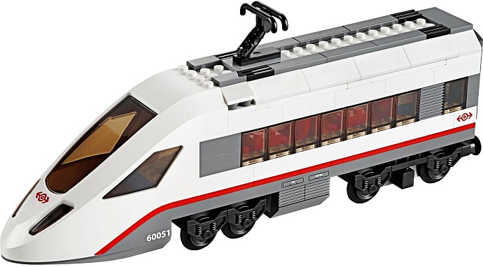 LEGO City Trains 60051 Vysokorychlostní osobní vlak