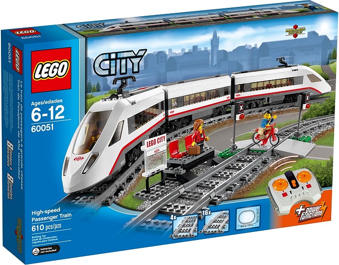 LEGO City Trains 60051 Vysokorychlostní osobní vlak