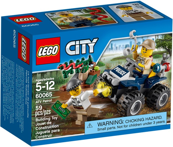 LEGO City Police 60065 Hlídka ATV