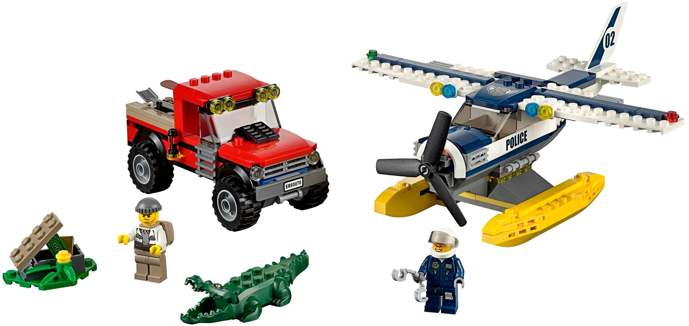 LEGO City Police 60070 Pronásledování Hydroplánem