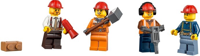 LEGO City 60072 Demoliční práce – startovací sada