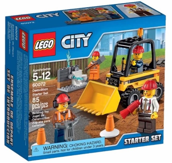 LEGO City 60072 Demoliční práce – startovací sada
