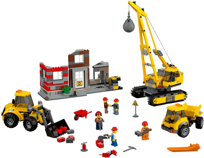 LEGO City 60076 Demoliční práce na staveništi