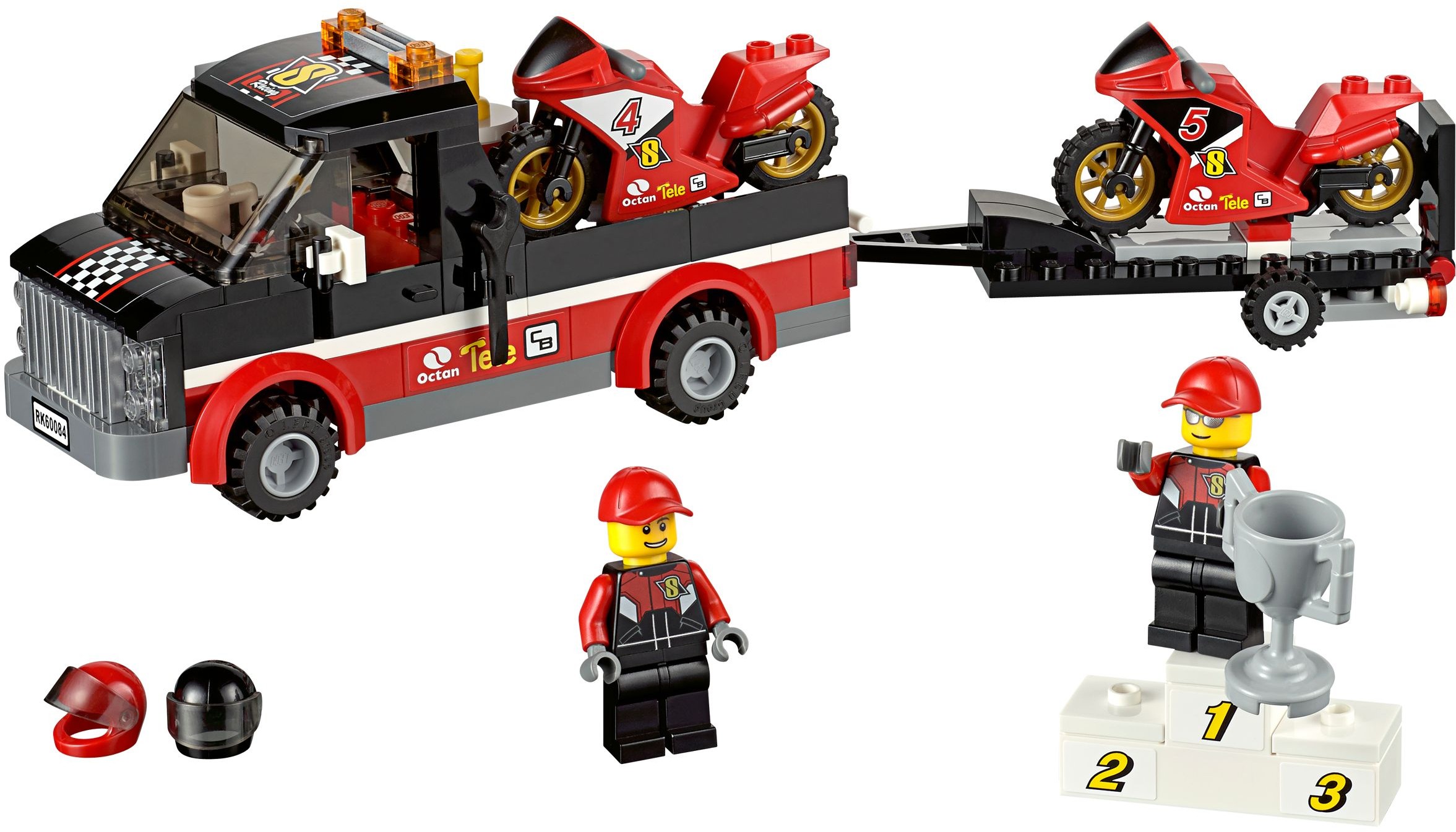 LEGO City 60084 Přepravní kamión na závodní motorky