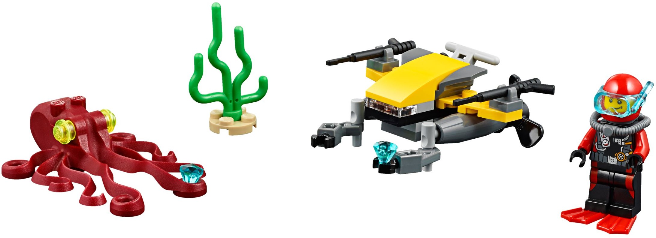 LEGO City 60090 Potápěčský hlubinný skútr