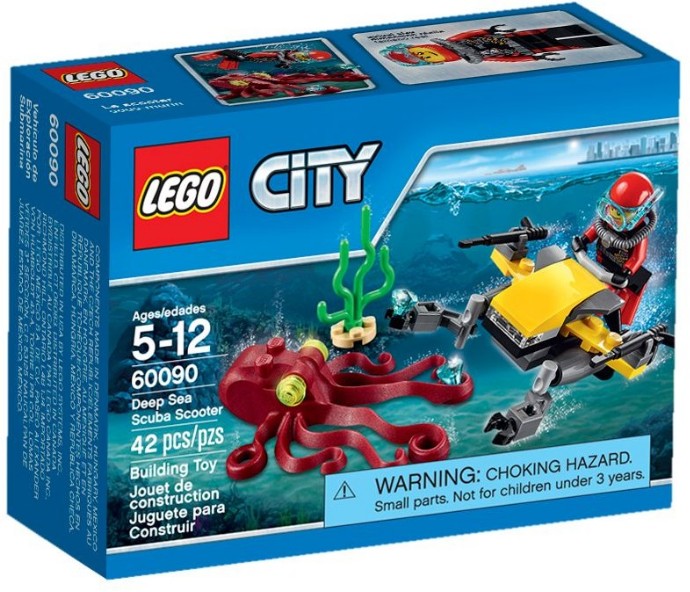 LEGO City 60090 Potápěčský hlubinný skútr