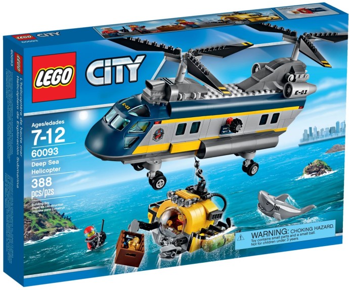 LEGO City 60093 Vrtulník pro hlubinný mořský výzkum