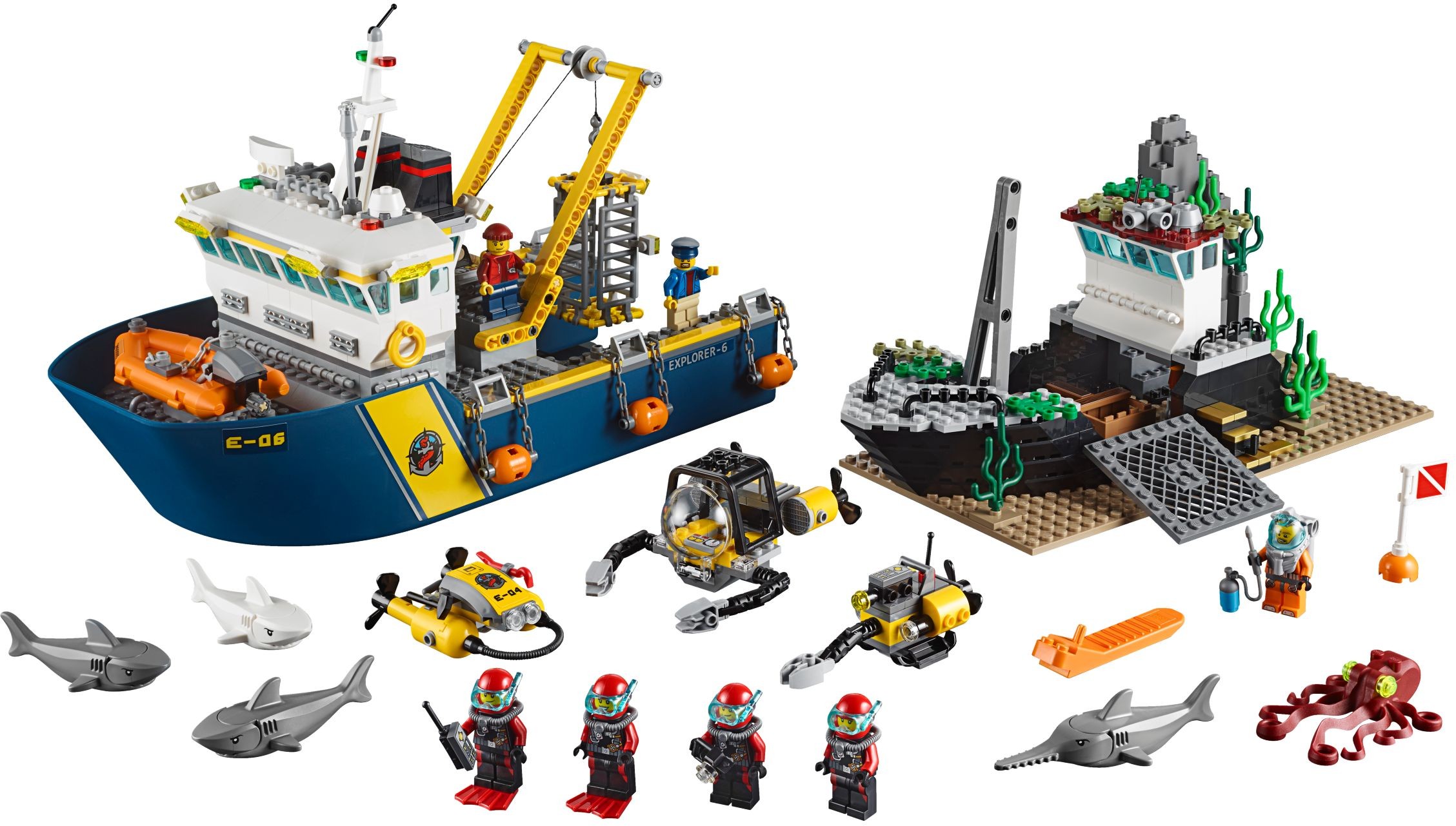 LEGO City 60095 Plavidlo pro hlubinný mořský výzkum