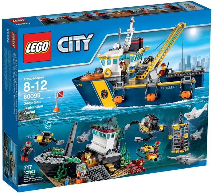 LEGO City 60095 Plavidlo pro hlubinný mořský výzkum