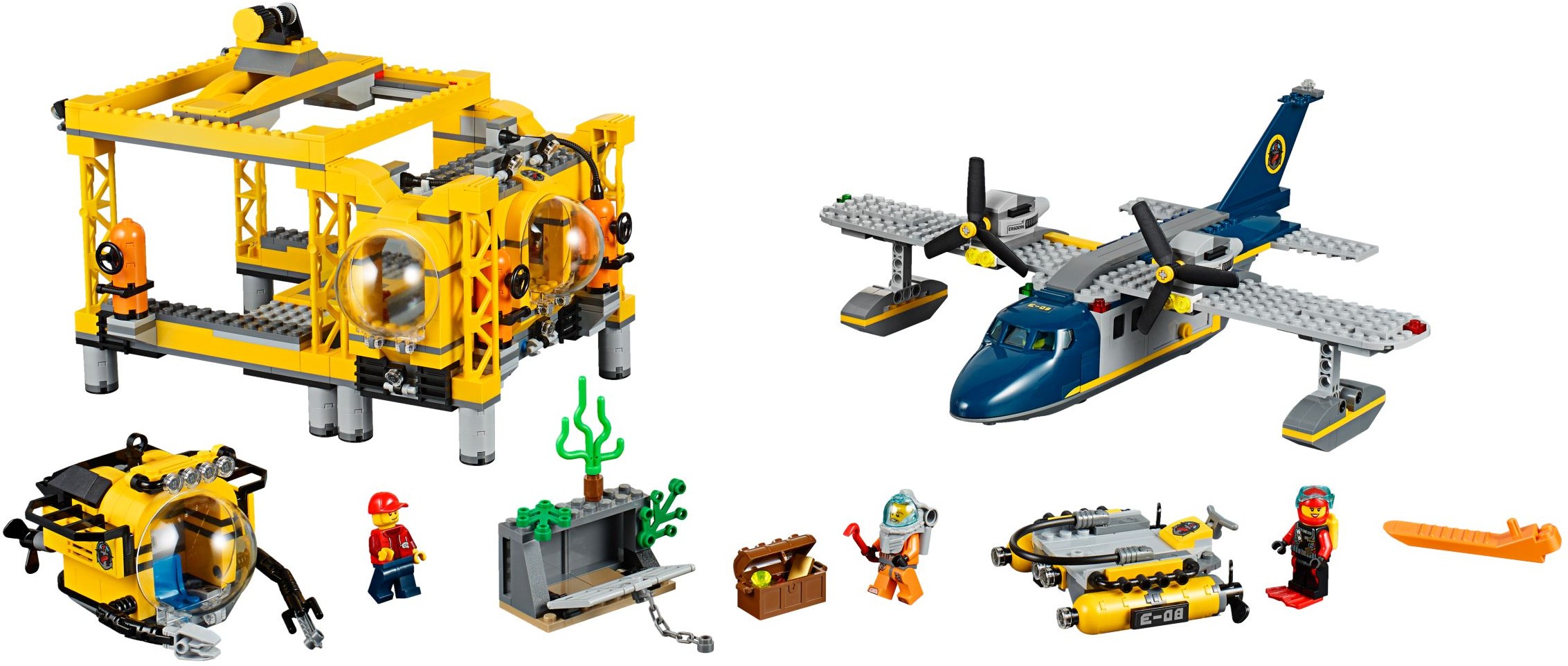 LEGO City 60096 Základna pro hlubinný mořský výzkum