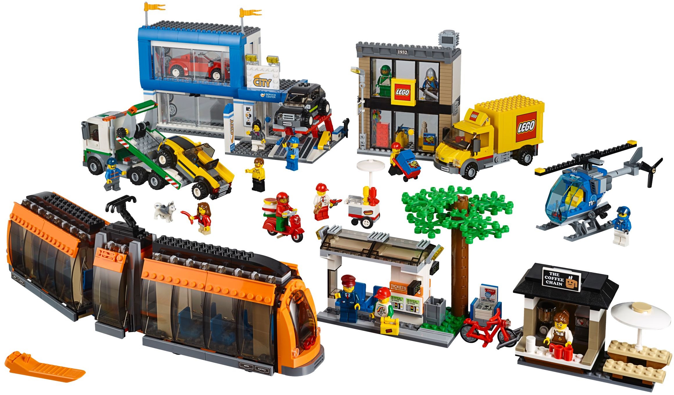 LEGO City 60097 Náměstí ve městě